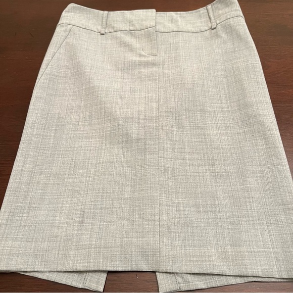 Express Womens Light Gray Design Studio Business Pencil Skirt - Picture 1 of 10